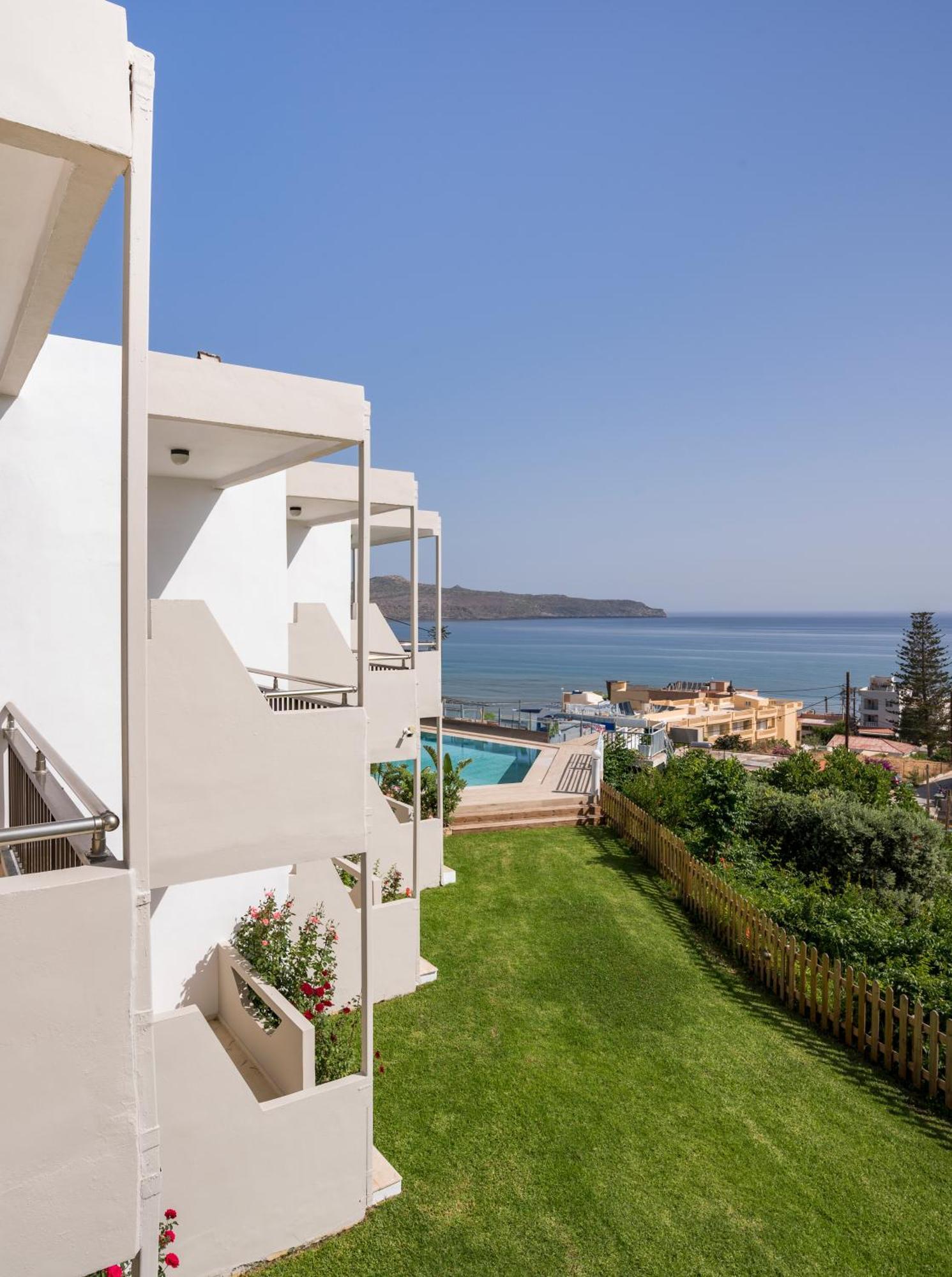 Hermes Sea View Stalos Exterior foto