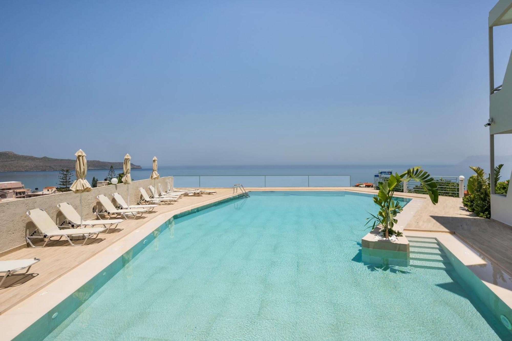 Hermes Sea View Stalos Exterior foto