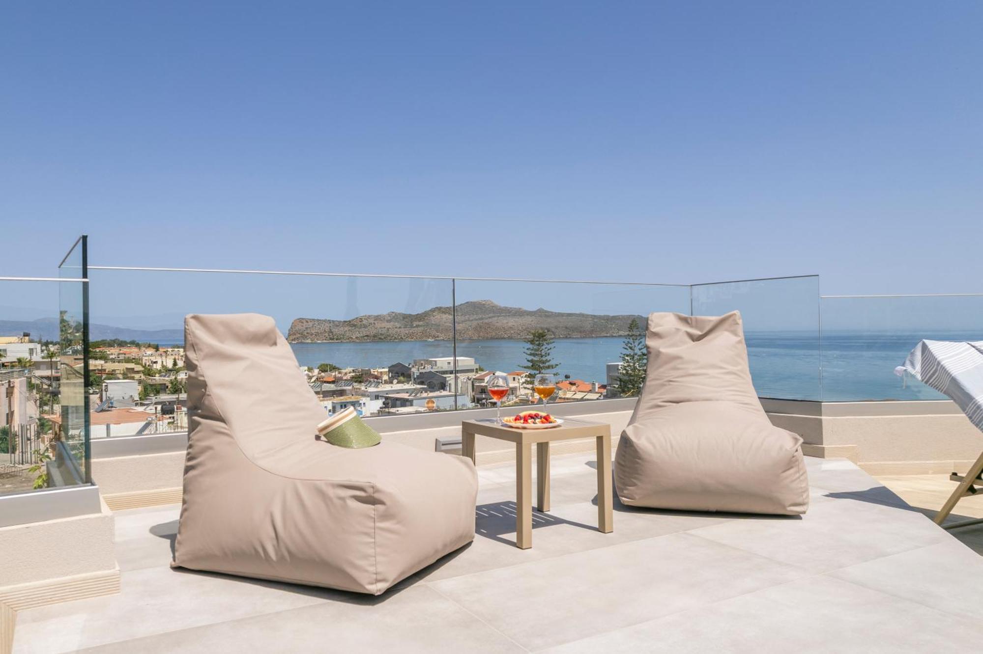 Hermes Sea View Stalos Exterior foto
