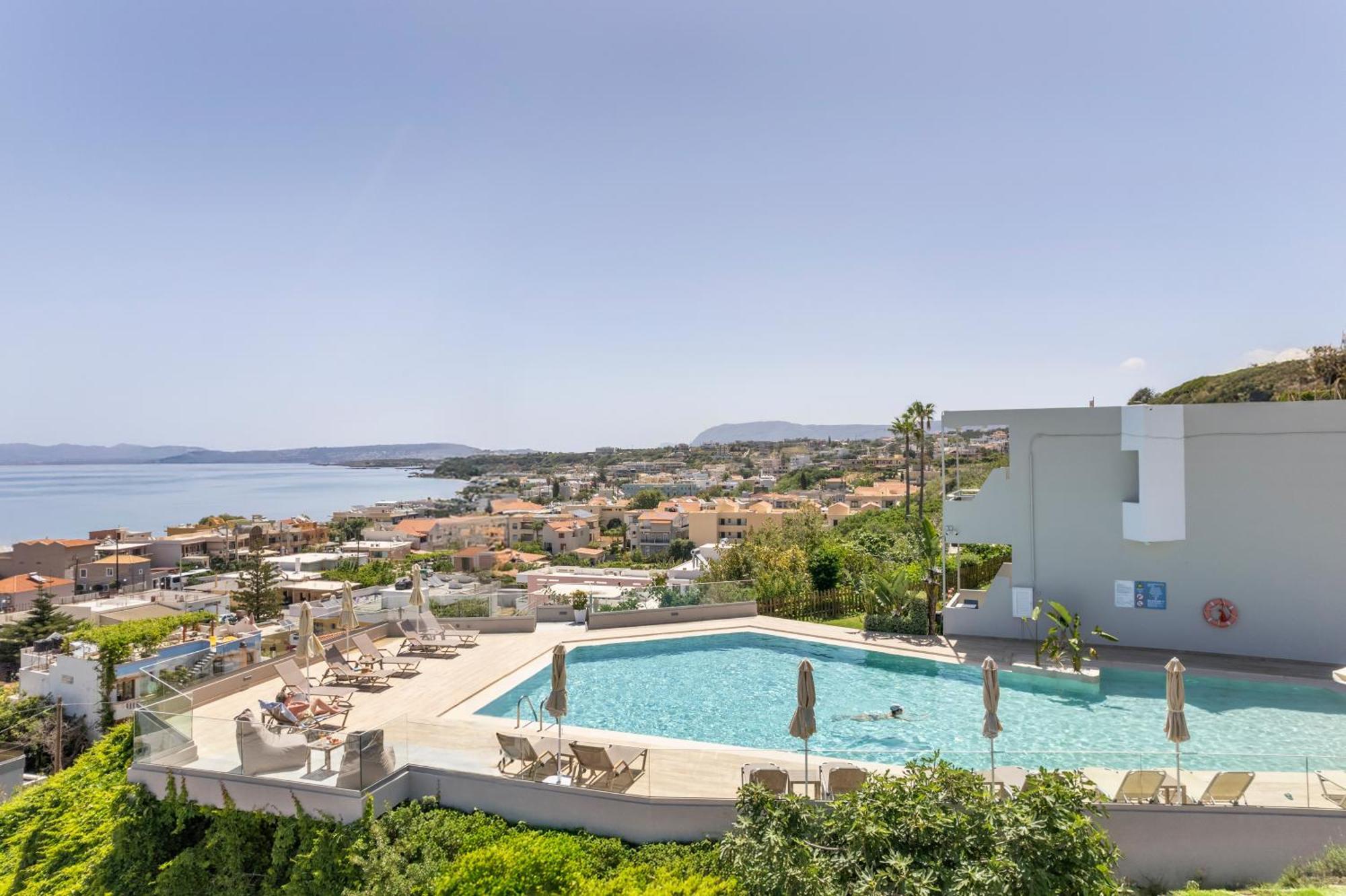 Hermes Sea View Stalos Exterior foto