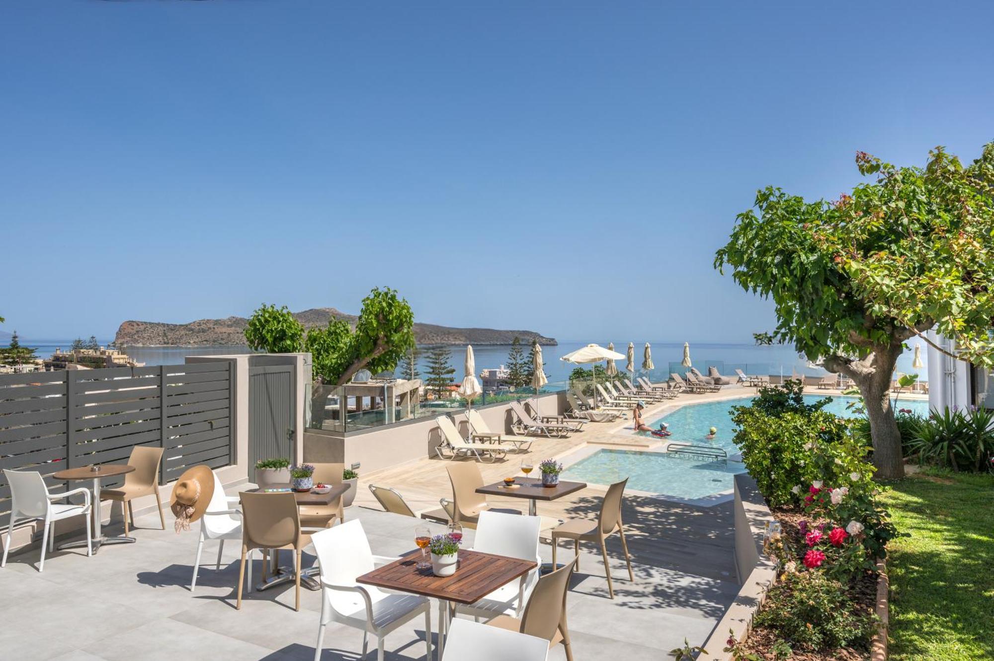 Hermes Sea View Stalos Exterior foto