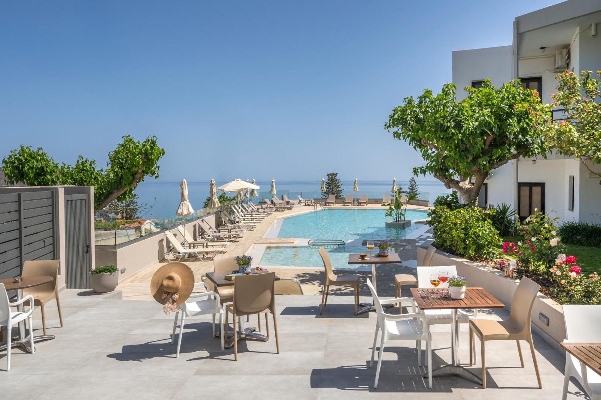 Hermes Sea View Stalos Exterior foto