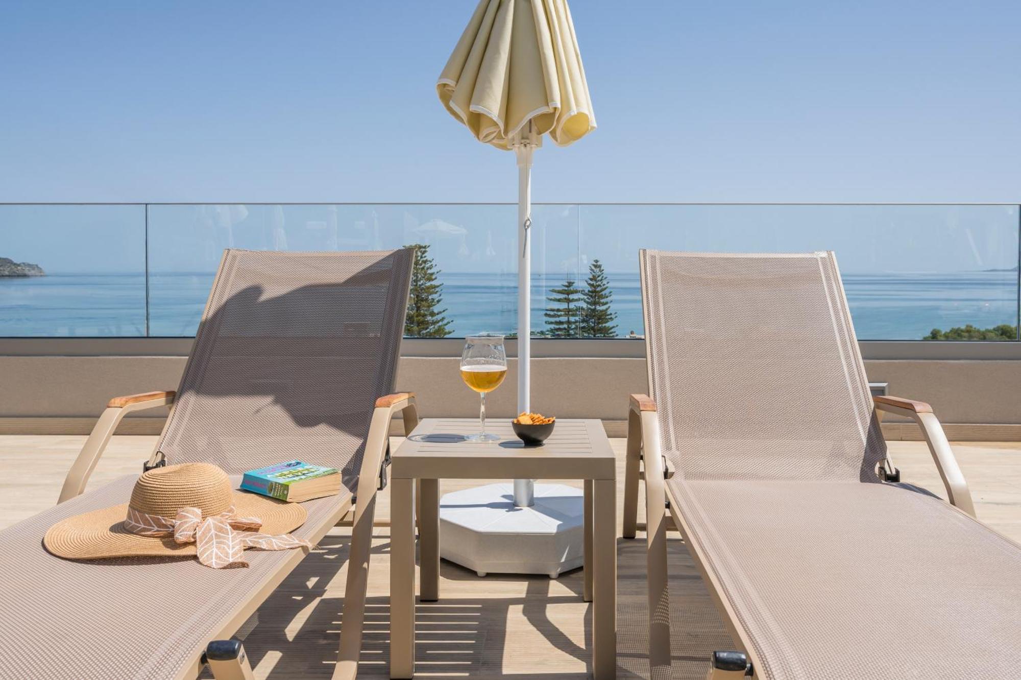 Hermes Sea View Stalos Exterior foto